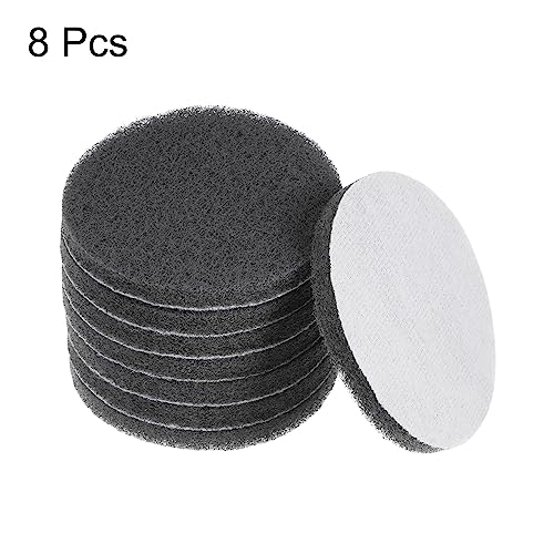 HARFINGTON 4-Inch Power Scrubbing Pads - 8pcs Scouring Set for Kitchen & Bathroom Cleaning