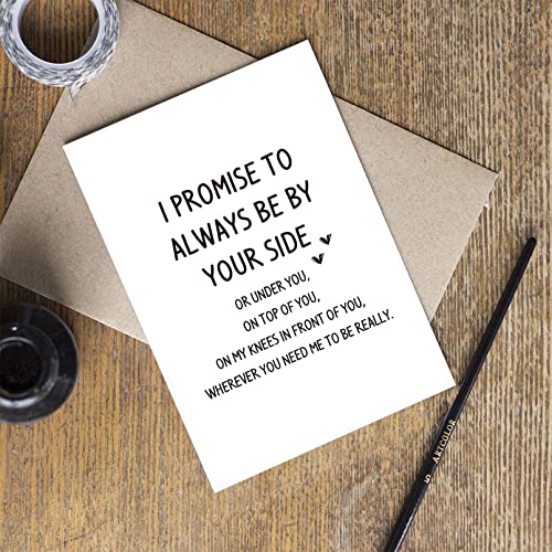 Funny Naughty Anniversary Card for Husband or Boyfriend