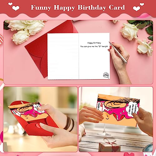 Funny Birthday Card for Husband & Boyfriend - Naughty Greeting