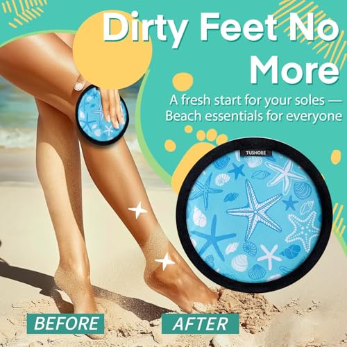 2-in-1 Sand Remover & Waterproof Phone Pouch for Beach