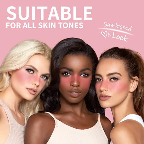 QIUFSSE Faux Freckle Stamp and Liquid Blush Pen Set