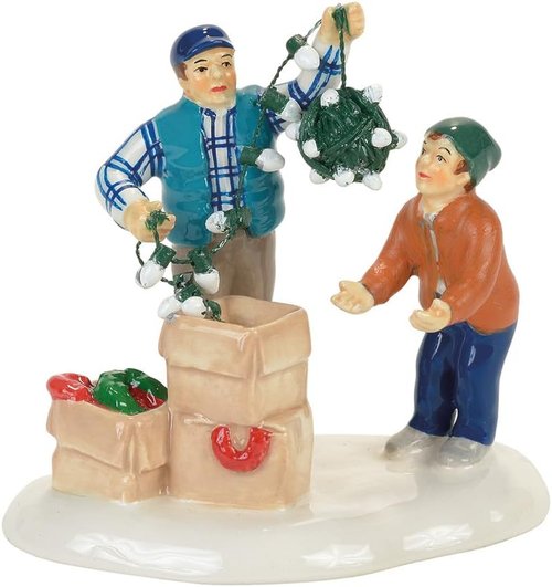Department 56 Clark and Rusty Figurine - Christmas Vacation Village Accessory | Multicolored Design