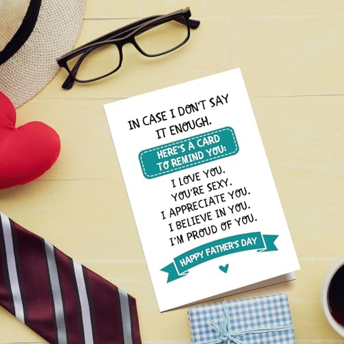 Romantic Father's Day Card for Husband | Love and Appreciation