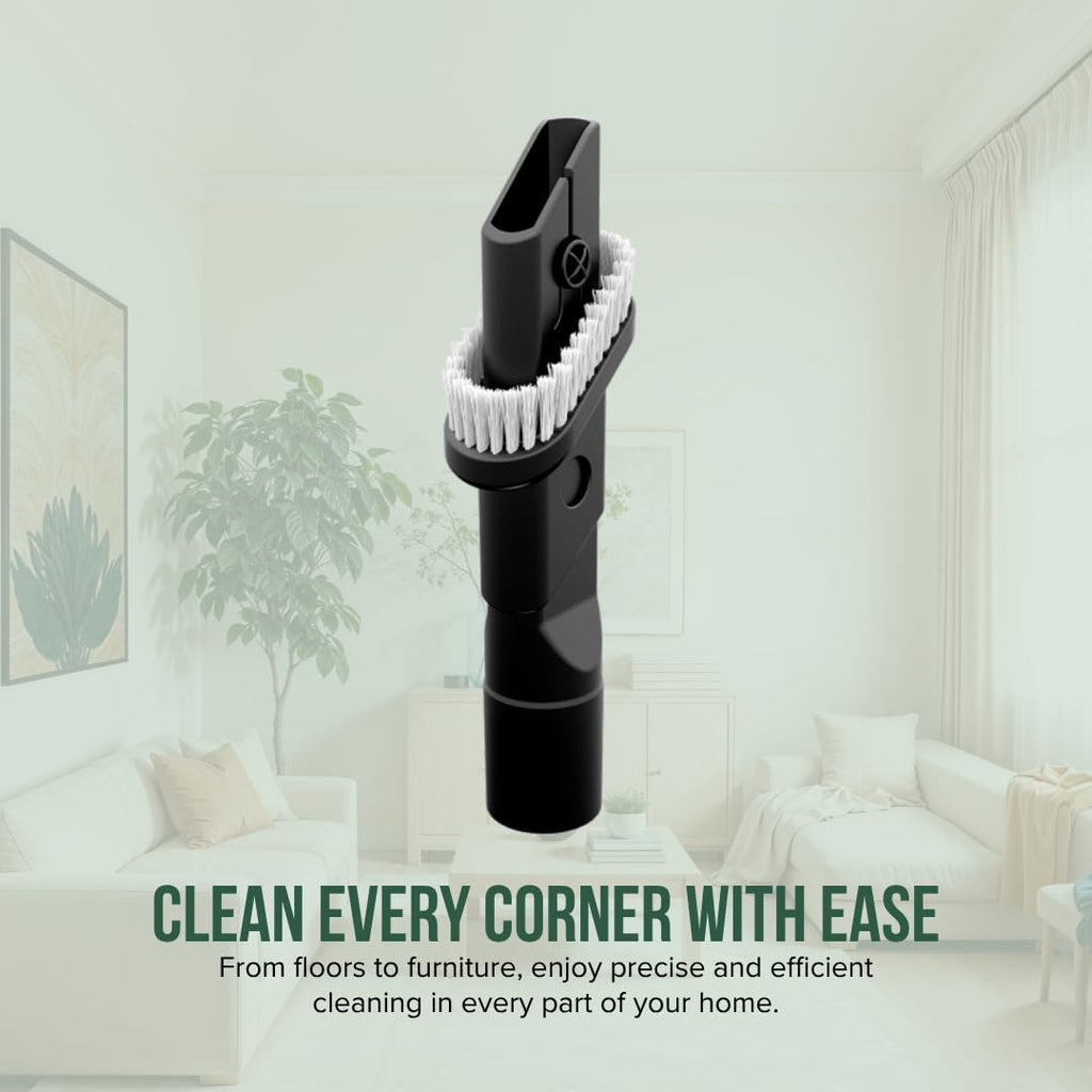 Selgo Replacement Combination Dusting Brush & Crevice Tool for Various Bissell Vacuum Cleaners