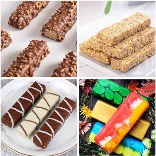 Silicone Granola Bar Molds - 12 Cavity for Energy & Protein Bars