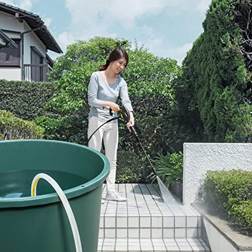 Kärcher Universal Garden Hose Connector with Filter for Pressure Washers - Quick Connect & Direct Fit, Black - Garden Hose Fitting