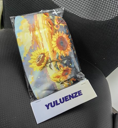 YULUENZE Sunflower Floral Makeup Bag Cute Cosmetic Pouch