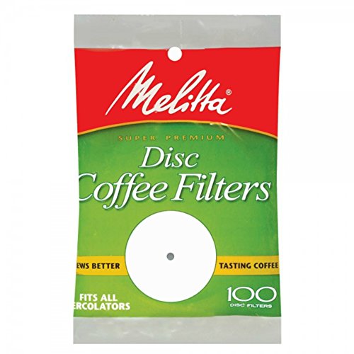 Melitta White Coffee Filters 3.5 Inch - Pack of 100