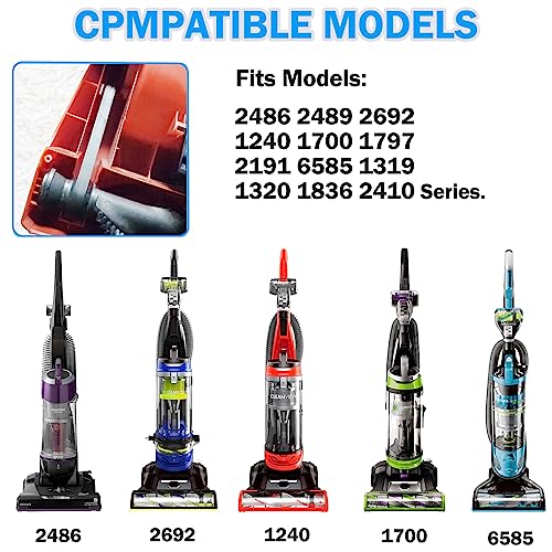 Vacuum Belts for Bissell Cleanview Bagless Vacuum - 2 Pack