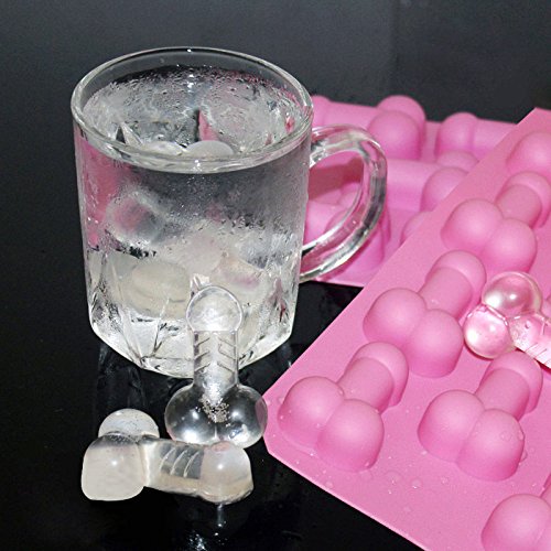 Penis-Shaped Silicone Ice Cube Tray Mold for Parties