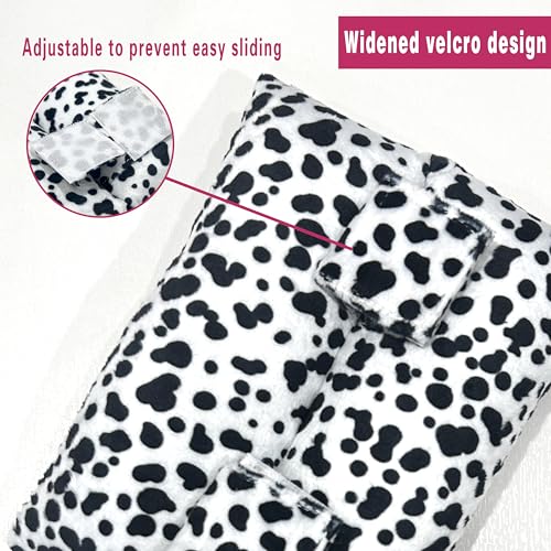 Chemo Port Seatbelt Pillow - Post-Surgery Mastectomy Comfort (Black/White)