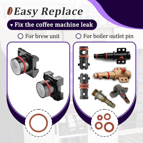 18-Piece O-Ring Kit for Saeco, Philips & Gaggia Coffee Machines