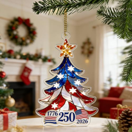 Independence Day Patriotic Door Sign - 250th Celebration Decor