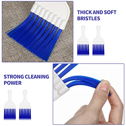Boao Blue 8-Pack HVAC Condenser Coil Cleaning Brushes - Plastic Fins Fins & Evaporators