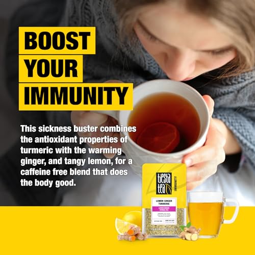 Tiesta Tea Lemon Ginger Turmeric Loose Leaf Tea 2.5oz - Herbal & Fruit Blend