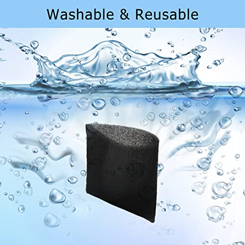 4-Pack Foam Tank Filters for Hoover Steam Vacuum Cleaner F5800