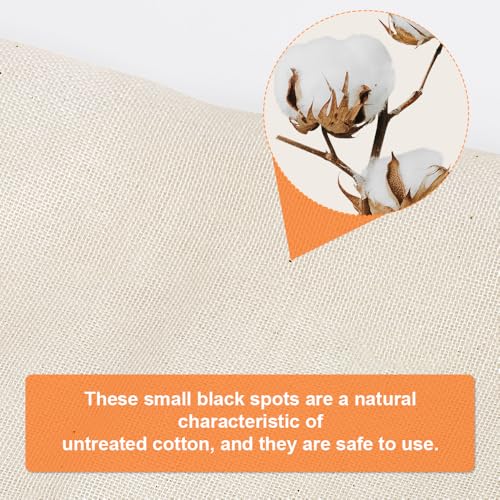 Orlanth Reusable Grade 100 Cheesecloth, 12-Pack Unbleached Cotton Straining Cloth