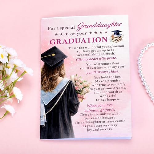 Graduation Card for Granddaughter - Class of 2027 Gift