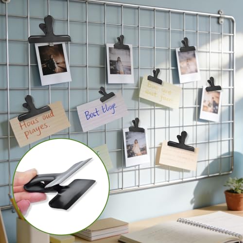 PTAZSCTC 6-Pack Medium Stainless Steel Chip Clips - Heavy Duty Bag Sealers