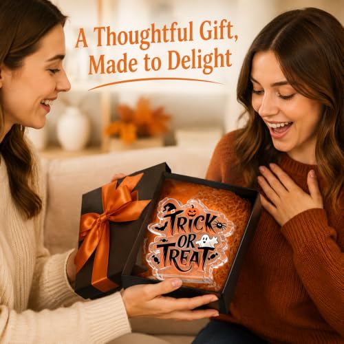 VIESUJI Halloween Ghost Table Sign Indoor Kitchen Decor