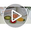 BRIFUFOUS Crochet Fruit Coasters Set - Orange, Pineapple, Kiwi, Watermelon