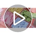 9-Well Clear Plastic Paint Storage Palette Box for Travel