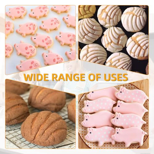 Stainless Steel Pig Cookie Cutter Set - 5 Sizes for Baking