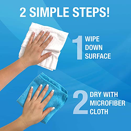 MiracleWipes Wood Surface Cleaner & Polish - 30 Count Cleaning Wipes