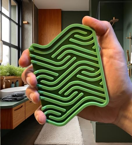 Premium Silicone Soap Dish - Self-Draining & Non-Slip Holder