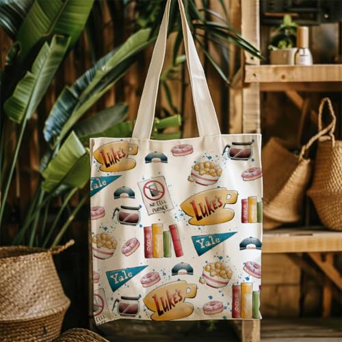 Yale Girls Trip Canvas Tote Bag - Lake Life Gift for Women