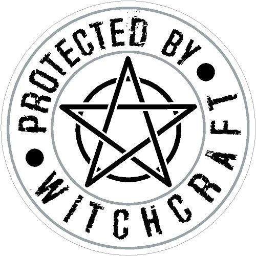 3.5-Inch Self-Adhesive Vinyl Sticker - Witchcraft & Wiccan Theme