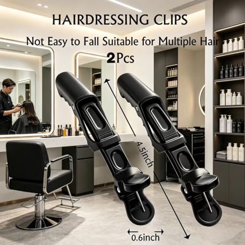 Borogo 6-Piece Professional Hair Coloring Dye Kit with Bowl, Brushes & Clips