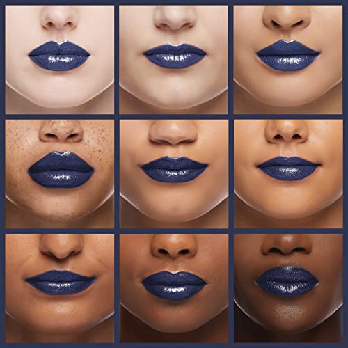 Black Radiance Metalicious Metallic Lipstick - Magnetic Sapphire Blue