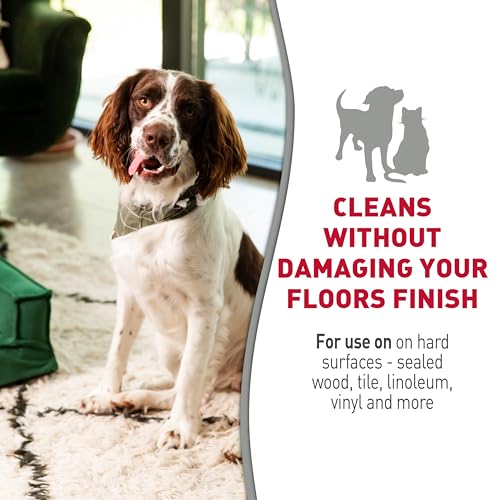 Nature's Miracle Hard Floor Cleaner, Pet Stain & Odor Remover, 24 oz