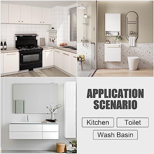 Adjustable 304 Stainless Steel Towel Bar for Bathroom - 11.8 to 22.6 Inches