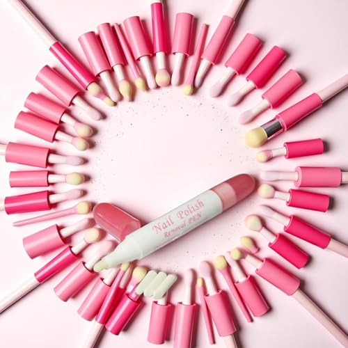 Nail Polish Corrector Pen with 3 Replaceable Tips Manicure Cleanup Tool