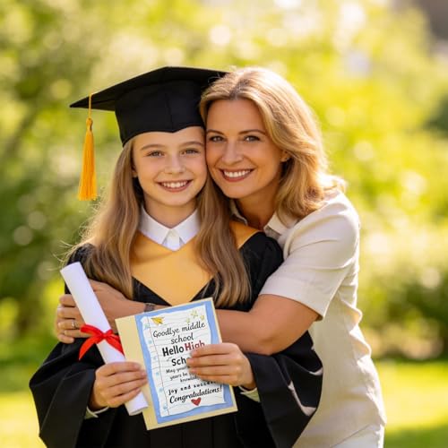 8th Grade Graduation Card Book with Envelope - Keepsake Gift