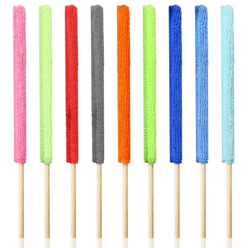 9-Piece Microfiber Crevice Cleaning Brush Set for Air Vents & Blinds