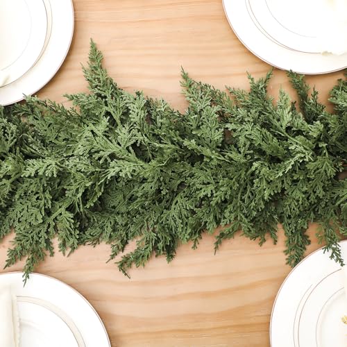 Artificial Cedar Garland 18ft for Christmas Holiday Decor - Variation of THIS listing