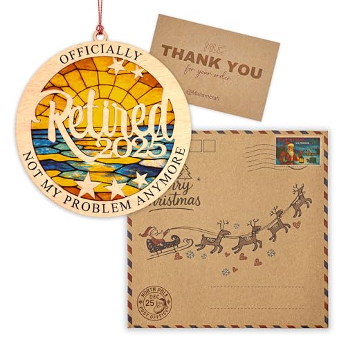 Funny 2026 Retirement Ornament | Unique Gift for Coworkers