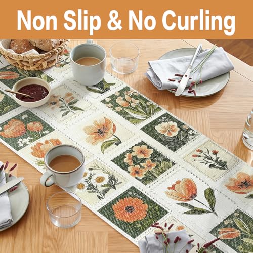 Non-Adhesive Floral Drawer Shelf Liners - Waterproof & Non-Slip 12x10ft
