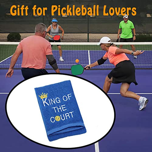 Pickleball King Towel - Embroidered King/Queen of The Court