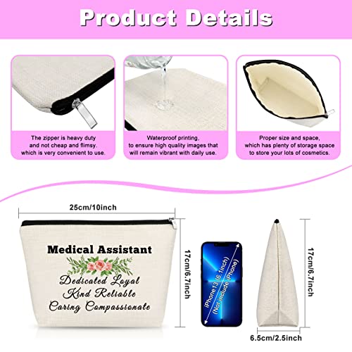 Medical Assistant Makeup Bag Appreciation Gift for Women