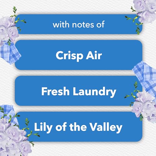 Glade PlugIns Scented Oil Refills, Clean Linen, 2 Count, Long-Lasting Scent