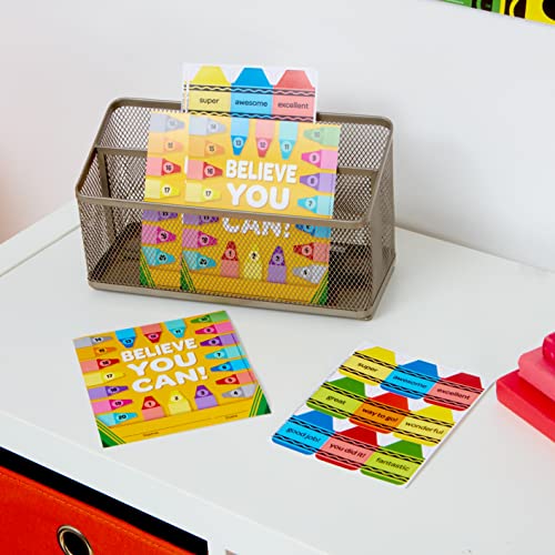 Eureka Crayola Giant Reward Stickers for Kids - 36 Pack