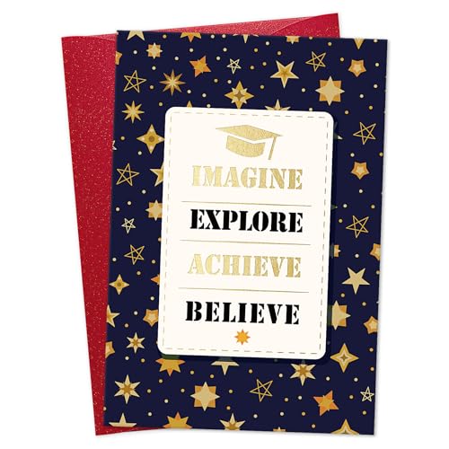 Inspirational Graduation Card for Class of 2026 - Motivational Gift