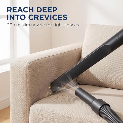 Vacuum Crevice Tool Kit with Rotating Nozzle for Shark, Hoover, Dyson