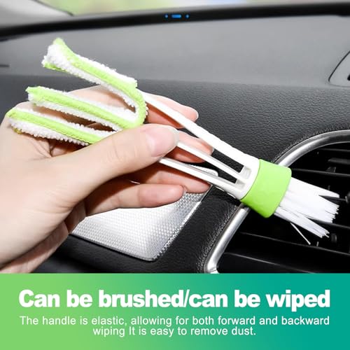 7-Finger Blind Cleaner Tool Set - 4-Pack Dusting Brush Kit