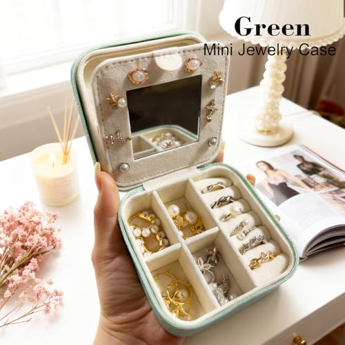 Zyvora Travel Jewelry Case & Portable Organizer Box for Women