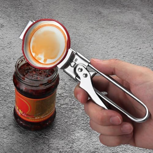 Adjustable Multifunctional Stainless Steel Jar & Bottle Opener